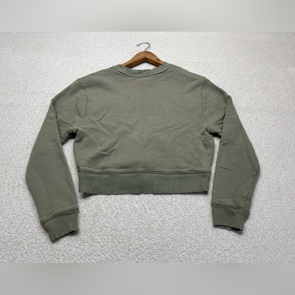 Carbon 38 Women’s Crewneck Sweatshirt Green Size Small - Picture 3 of 6